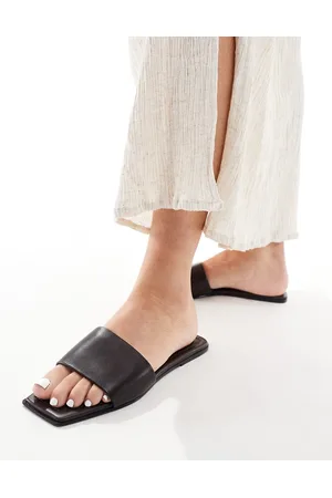 MANGO – Slider aus Leder in