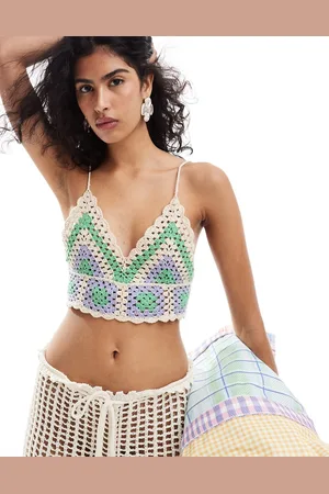 MANGO – Häkelbustier in