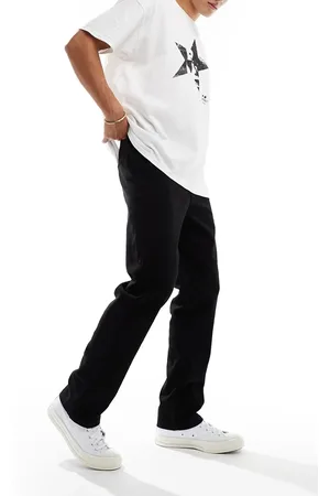 Only & Sons – Chinohose mit geradem Schnitt in