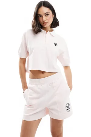 Miss Selfridge – Tennisshorts in mit Fischgrätmuster, Kombiteil