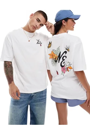 New Era – Unisex-T-Shirt in mit besticktem Grafikprint auf dem Rücken