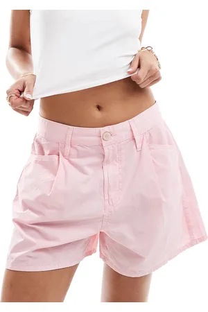 MANGO – Gewebte Shorts in verwaschenem mit geradem Schnitt