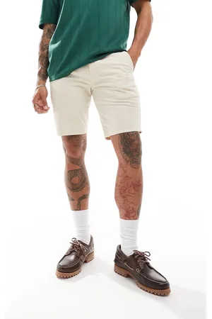 Farah – Hawk – Chino-Shorts in hellem Sandbeige