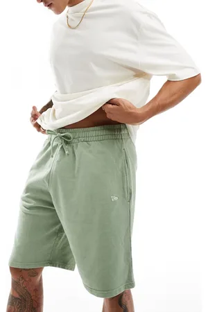 New Era – Shorts aus verwaschenem Jersey in