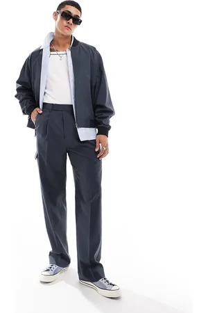 ASOS – Elegante Cargohose in mit weitem Schnitt und Taschendetails, Kombiteil