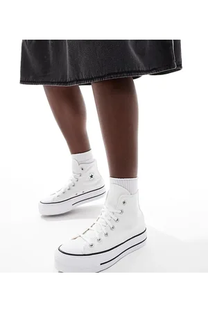 Converse – Chuck Taylor All Star Lift Hi Wide – Sneaker in , weite Passform