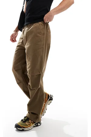Only & Sons – Locker geschnittene Leinenhose in verwaschenem