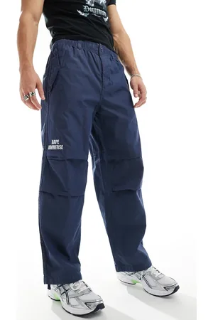 A Bathing Ape – Carpenter-Hose in gebrochenem Blau