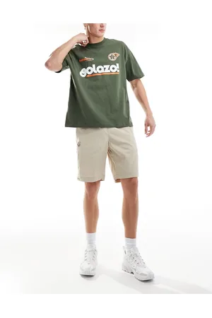 A Bathing Ape – Nylon-Shorts in Beige
