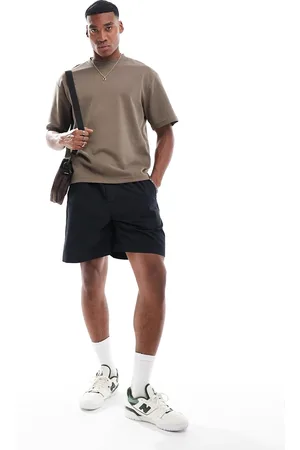 SELECTED – Oversize-T-Shirt in Hellbraun