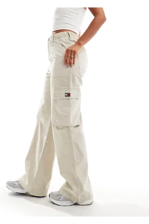 Tommy Hilfiger – Claire – Utility-Cargohose in Beige