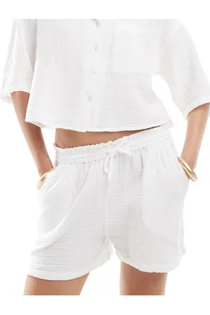 MANGO – Shorts aus Musselin in , Kombiteil