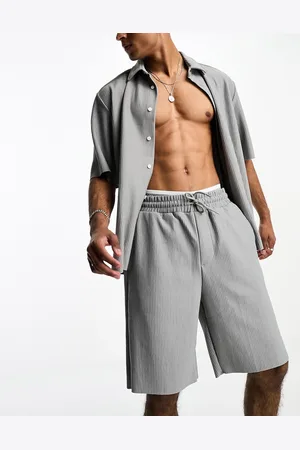 Only & Sons – Plissierte Shorts in , Kombiteil