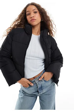 Monki – Wattierte Jacke in