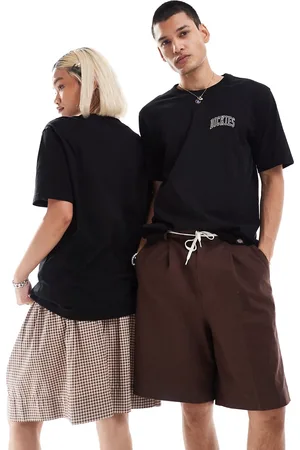 Dickies – Aitken – T-Shirt in und Lila mit Logo auf der linken Brustseite