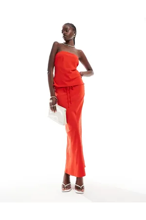 ASOS – Maxirock in mit Bindedetail an Taille, Kombiteil