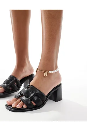 Aldo – Banaladar – Schwarze Mules mit Absatz