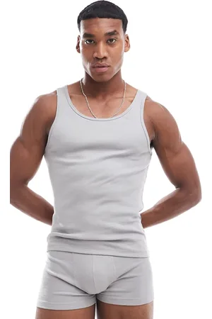ASOS – Capsule Collection – Geripptes Muskelshirt in
