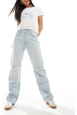 Hugo Blue – Elyah – Jeans in heller Waschung mit geradem Schnitt