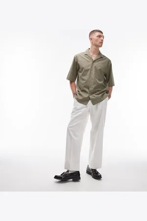 Topman – Elegantes, kurzärmliges Hemd in mit kastigem Schnitt