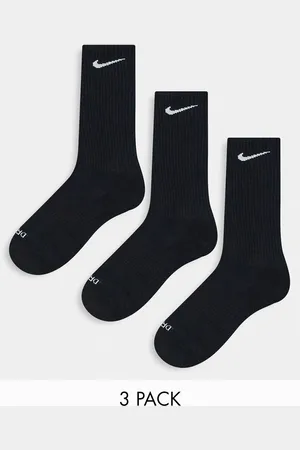 Nike – Everyday Plus Cushioned – 3er-Pack Crew-Socken in