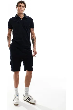 Brave Soul – Cargo-Shorts aus Frottee in , Kombiteil