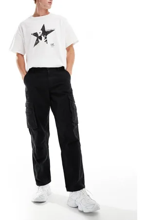 ASOS – Weit geschnittene Cargohose aus schwerem Twill
