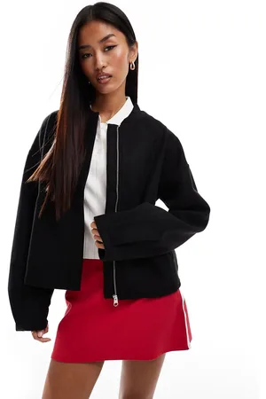 Pieces® – Kurz geschnittene Bomberjacke in