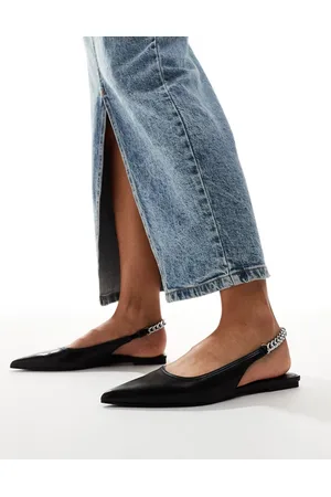 ASOS – Link – Ballerinas in mit Fersenriemen