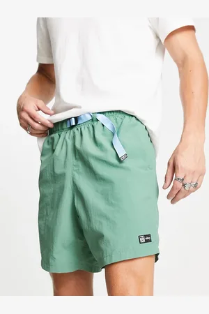 Obey – Easy – Locker geschnittene Shorts in Salbeigrün