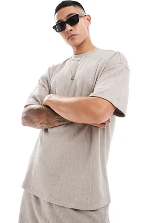 New Look – Oversize-T-Shirt in mit Struktur, Kombiteil
