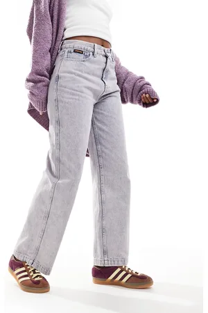 Santa Cruz – Klassische, weite Denim-Jeans in Staubrosa