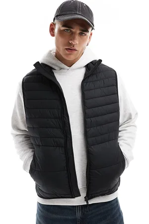JACK & JONES – Verstaubare, wattierte Weste in