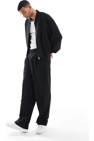 ASOS – Elegante Cargo-Hose in mit weitem Bein, Kombiteil