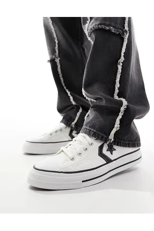 Converse – Star Player 76 Ox – Premium-Sneaker aus Canvas in mit schwarzem Detail