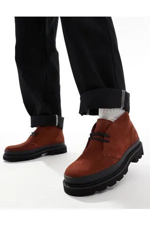 Clarks Clarks – Badell Desert – Stiefel in Kastanienbraun