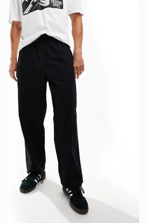 SELECTED – Leichte, locker sitzende Popeline-Hose in