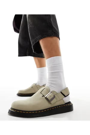 Dr. Martens Dr. Martens – Jorge II – Mules aus Wildleder in Beige