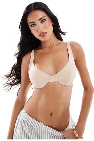 ASOS – Marina – Glättender Bügel-BH in Beige