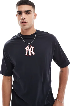 New Era – NY Yankees – T-Shirt in Schwarz mit „World Series“-Aufdruck