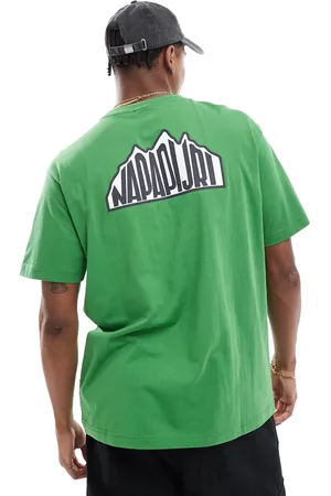 Napapijri – Linth – T-Shirt in mit Logoschriftzug-Print auf dem Rücken