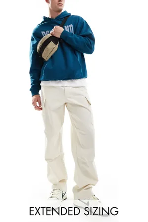 ASOS – Weite Cargohose in Stein