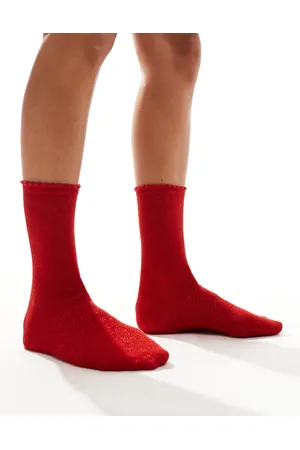 Pieces® – Socken in glitzerndem