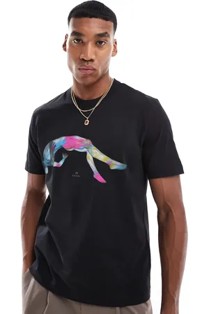 Paul Smith – T-Shirt in mit Körper-Print