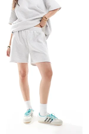ASOS – Sweatshorts in meliert, Kombiteil