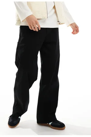 JACK & JONES – Evan – Weit geschnittene Arbeiter-Hose in