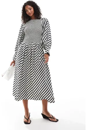 Y.A.S – Langärmliges Hängerkleid in mit Diala-Print