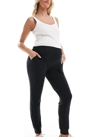 Mama;licious Mamalicious Maternity – Superweiche Lounge-Hose in mit Überbauchbund