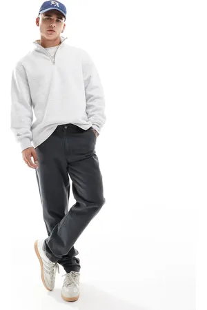 Lee – Workwear – Locker geschnittene Canvas-Chinohose in