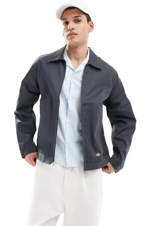 Dickies – Eisenhower – Ungefütterte Jacke in Dunkelgrau